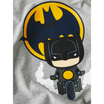 NAME IT Bluse Molej Batman Grey Melange